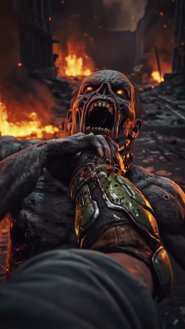 DOOM: THE BATTLEFIELD IS EARTH | AI Fan Trailer poster.
